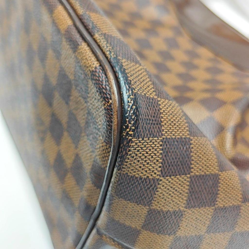 [Pre-Owned] Damier Canvas Large Tote Shoulder Bag - Good #1AINOMN