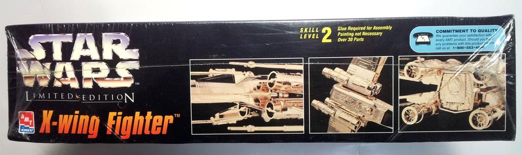 Wars ОГРАНИЧЕННАЯ МОДЕЛЬНАЯ НАБОРКА Высококачественный золотистый истребитель X-wing/Star