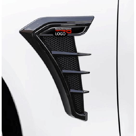 For Suitable all Vehicles Bright Black Fender Side Air Outlet Cover Trim 2X TRD