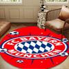 1PC Rug Munich FC Artwork Round Mat Home Decor, Chair Rug For livingroom,Bedroom, Doormat Home Decor Birthday Gift Christmas Gifts
