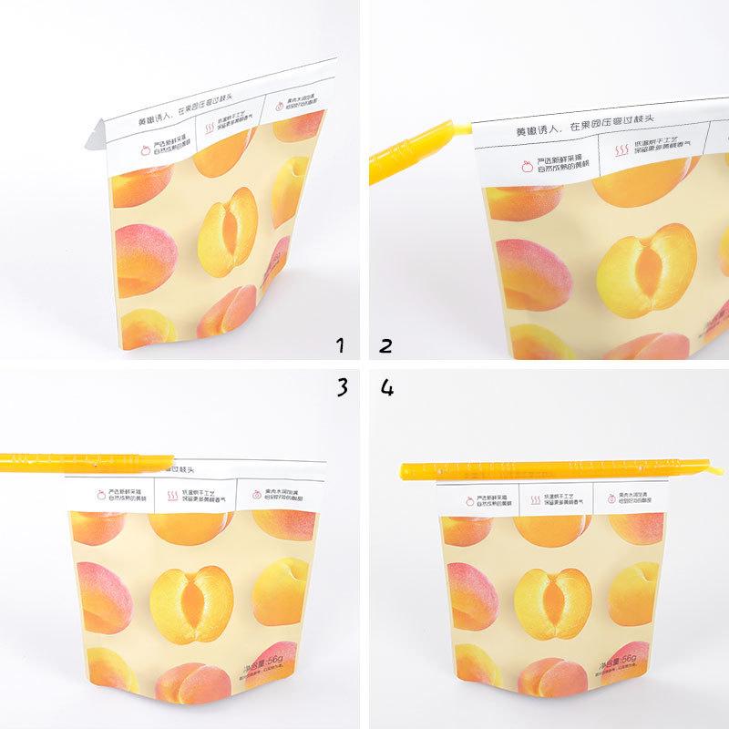 Зажим для пластикового пакета, сумка для хранения палочек, зажим для герметика для дома, зажим для закусок