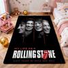 Rammstein Fiery Industrial Metal Band Theme Rug Soundproof Shockabsorbing Carpet For Bathroom Kitchen Home Party Decor Valentine'S Day Gift