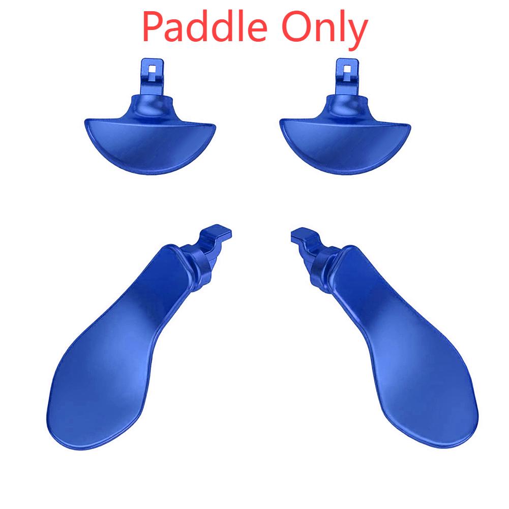 Программируемый комплект для переназначения кнопок на задней панели геймпада PS5 DualSense для ПК, задние кнопки с функцией турбо и макро, RGB накладки-лепестки на заднюю панель