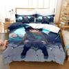Osamu Mikumo World Trigger Bedding Set Printed Bed Set With Pillowcase Duvet Cover Soft Queen King Size Bedclothes Home