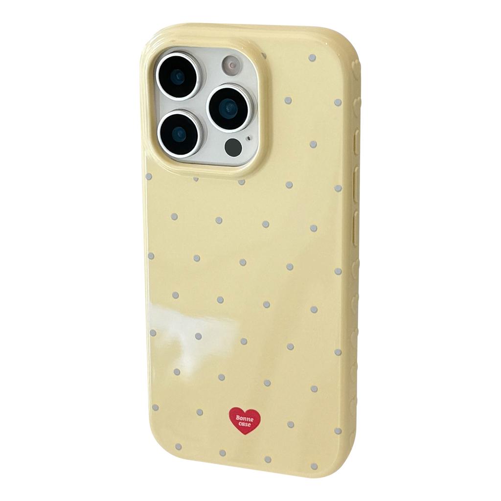 INS Чехол для мобильного телефона в горошек, маленький, свежий, для IPhone 17 16 15 14 13 Pro Max, Ультратонкий, Ударопрочный чехол для IPhone 17 Pro