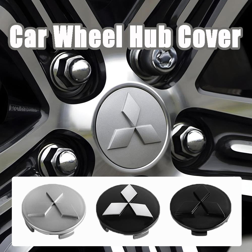 vdpc7 60MM Car Wheel Center Hub Caps Cover Replacement Accessories For Mitsubishi 9 Ralliart EX ASX L200 Colt Outlander Pajero Lancer
