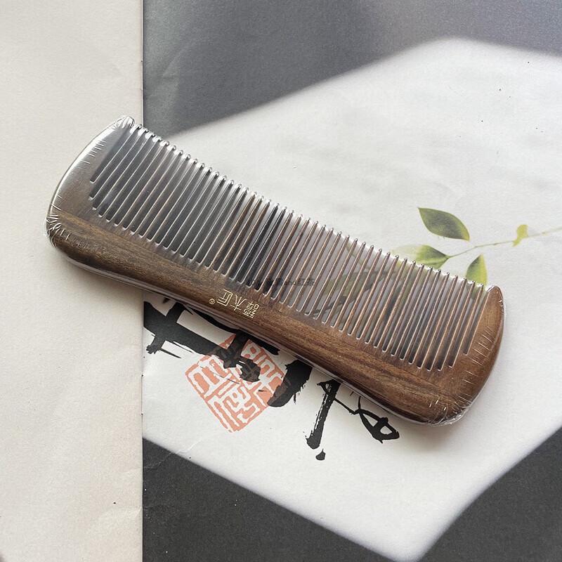 Деревянная расческа Mujiang цвета загара "Любовь матери и ребенка", подарочный набор