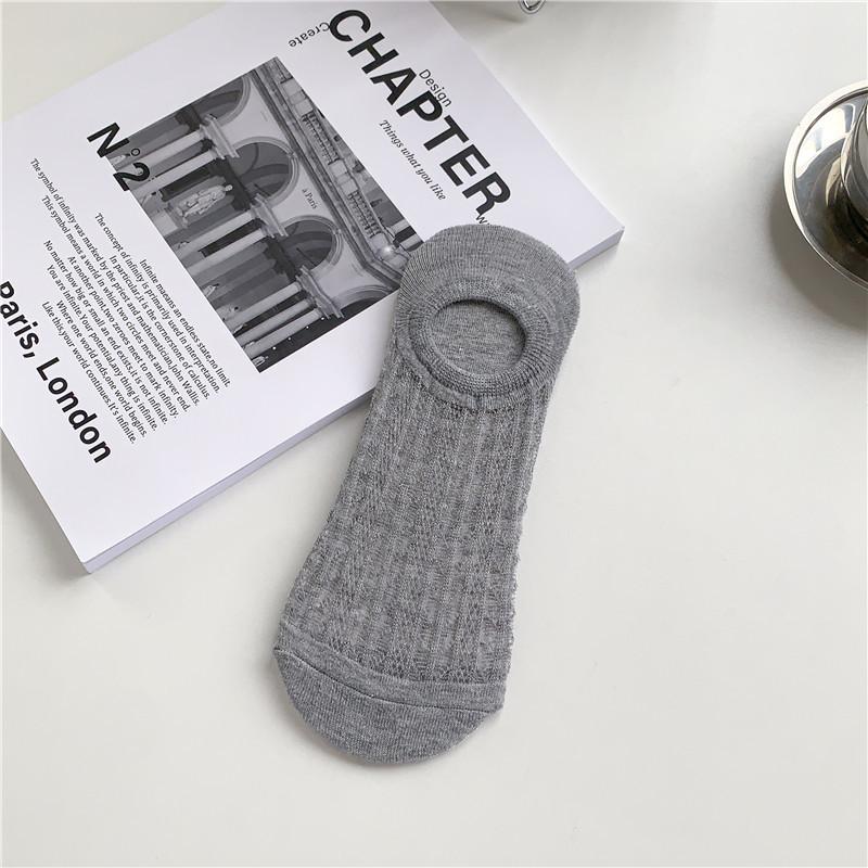 Летние дышащие влагоотводящие противоскользящие полые неглубокие невидимые носки мужские носки ювелирные аксессуары