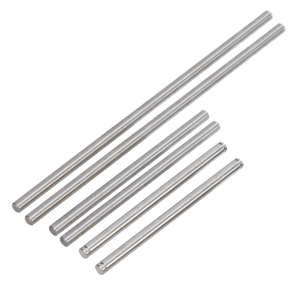 Round Shaft Rod Stainless Steel Front Suspension Arm Round Pin for TRAXXAS UDR 17 RC Car