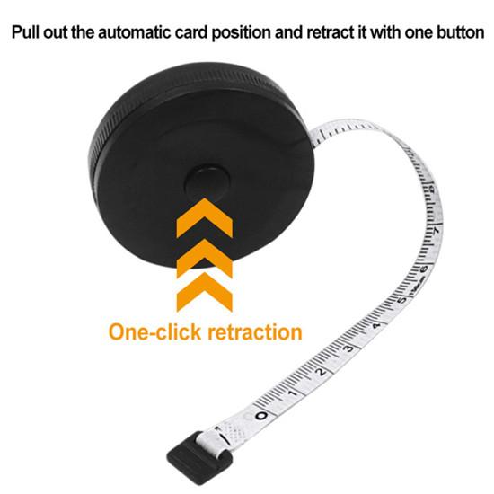 60-дюймовая выдвижная тканевая рулетка для шитья и портновского дела