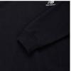 New Balance Half Club Nbncd11013 Bk Basic Small Logo Sweatshirt StAndard Fit Men And women