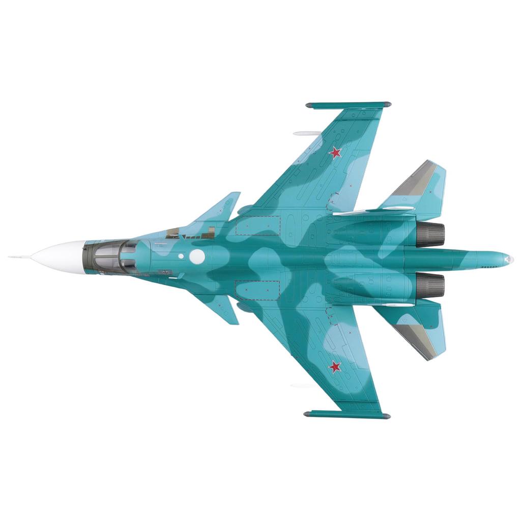 HOBBY MASTER Fullback Российские Федеральные Воздушные Силы Украина 2022 Готовый Продукт 1/72 Су-34 №23