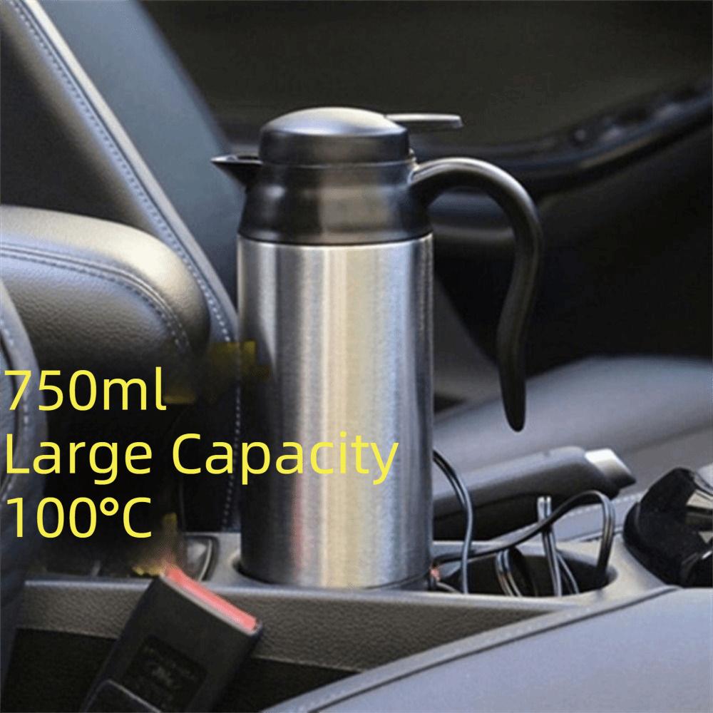 12V24V Truck Heated Tea Pot Portable Car Heated Water Bottle Car Electric Kettle  Car Truck