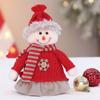 Festival Snowman Elk Telescopic Doll Soft Merry Christmas Decoration  Home Window Decoration