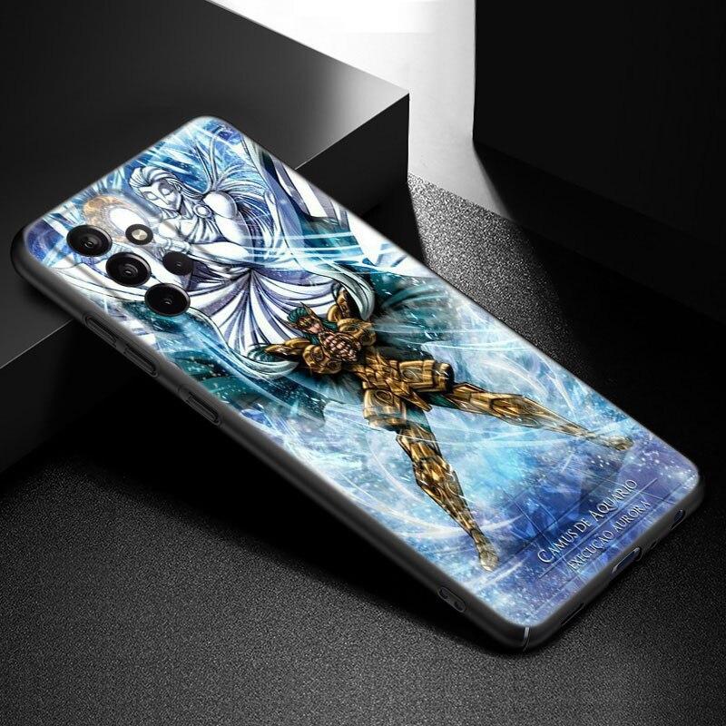Чехол для телефона с изображением аниме Saint-Seiya для Samsung Galaxy A21 A30 A50 A52 S A13 A22 A32 A33 A53 A73 5G A11 A12 A31 A51 A70 A71 A72