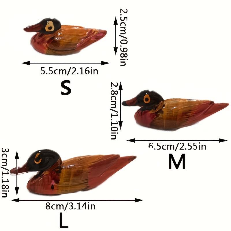 1 набор креативных милых держателей для палочек для еды в виде животных, мандаринок, уточек, деревянное украшение для домашнего кабинета, гостиной, спальни