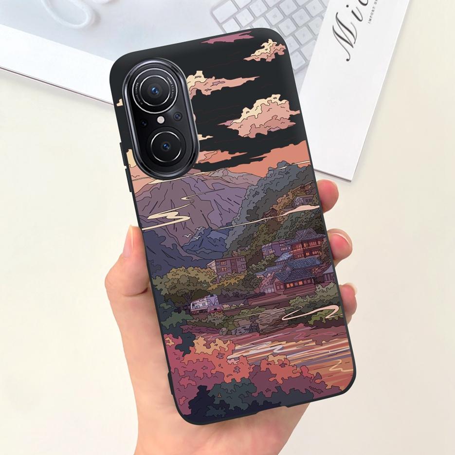 For Huawei Nova 9 SE Case JLN-LX1 JLN-LX3 Fashion Cartoon Cover Soft TPU Phone Case For Huawei Nova 9 Pro Nova9 SE Fundas Bumper