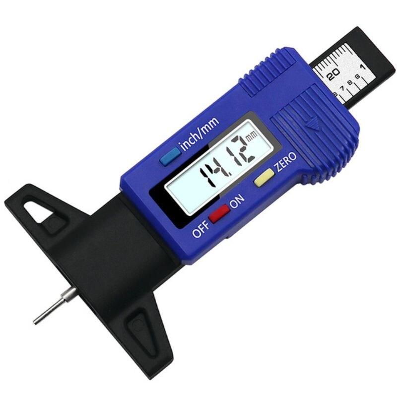 Digital Tyre Depth Tire Tread Depth Gauge Measurer Tool Caliper Car Tire Depth Gauge Caliper Tool