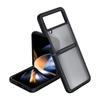 Прозрачный матовый чехол для телефона Samsung Galaxy Z Flip 4 Flip4, ультратонкий прозрачный складной экран, откидная задняя крышка для Fold4