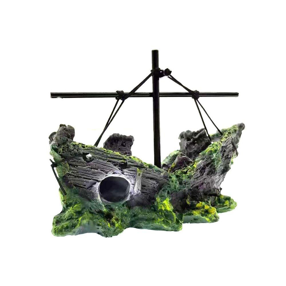 Craft Pet Supplies Тонущее дерево Декорация для аквариума Аквариумное украшение Кораблекрушение Пещера для укрытия рыб