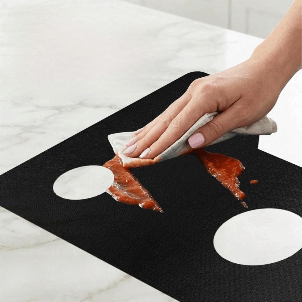 Stain-resistant Silicone Gas Stove Protector Mat Nonstick Gas Range Mat Gas Stove Gasket  Kitchen