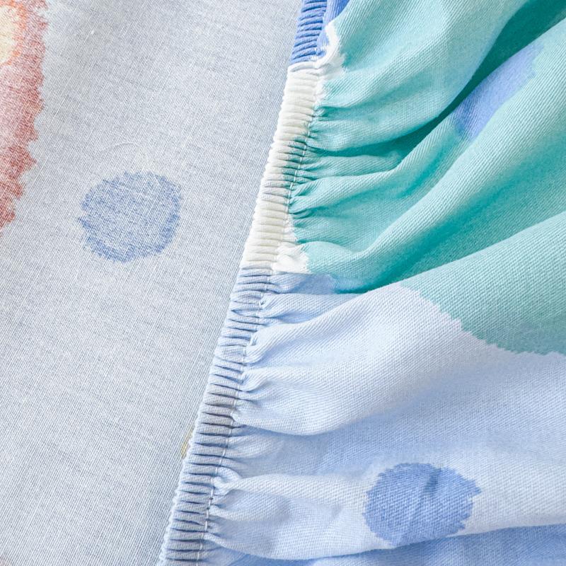 100% хлопок простыня на резинке мягкая покрывало для кровати приятные для кожи простыни домашний чехол для матраса эластичное постельное белье lençol (Нет наволочки)