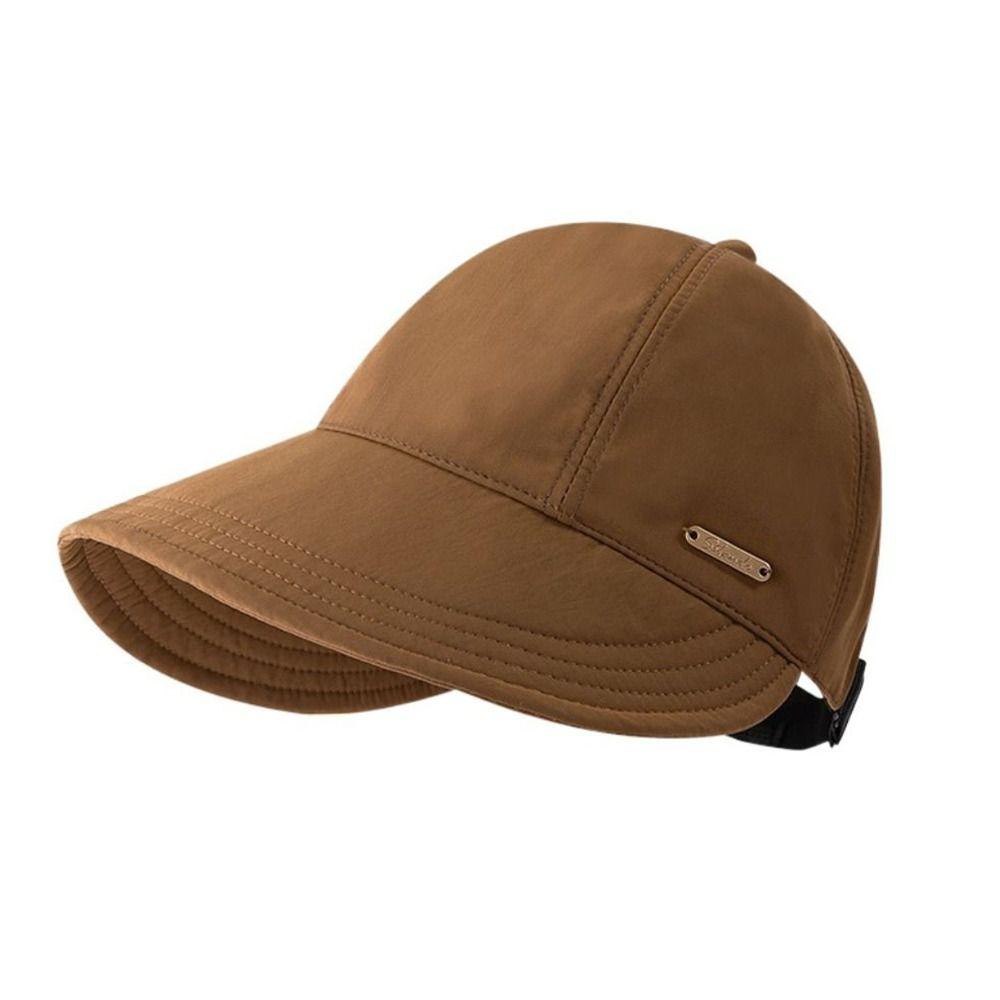 Шляпа от солнца с хвостиком, складная солнцезащитная кепка, модная кепка рыбака для мужчин и женщин