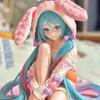 15 см Аниме ХАТСUNE MIKU Фигурка Стопор для лапши Фигурка Пижама с заячьими ушками ПВХ Декорация Модель Игрушки Фигурка Действия Коллекция Подарки