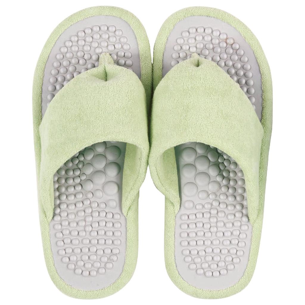 Senko FEELFOOT Health Hanao Green Slippers,