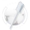 30Pcs Baby Tongue Cleaner Degreased Gauze Dental Swabs Disposable Gauze Toothbrush Paper Rod Infant Oral Cleaning Brush Stick for Newborns