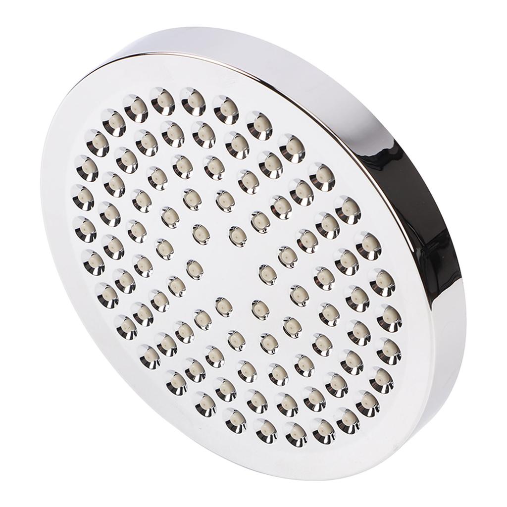 6in Shower Head Round High Pressure Bathroom Showerhead with Chrome Plated Finish for Home