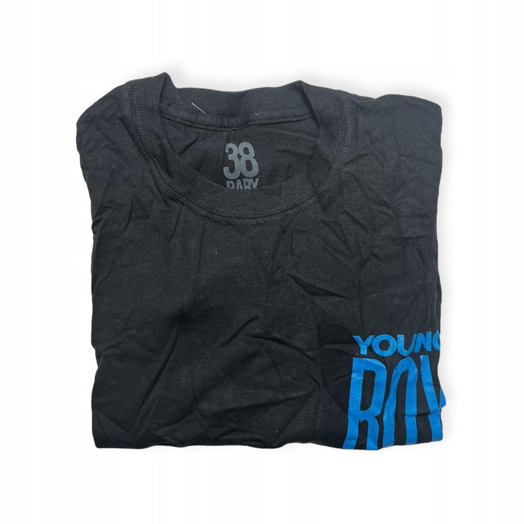 Koszulka T-shirt męski okrągły dekolt SPENCER'S NADRUK M