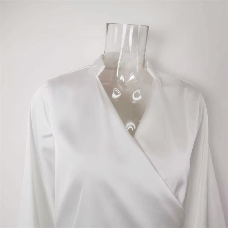 Blusas mujer de moda 2022, летний топ, женские рубашки, женская зелено-белая рубашка, блузки, топы, шикарная женская блузка с длинными рукавами