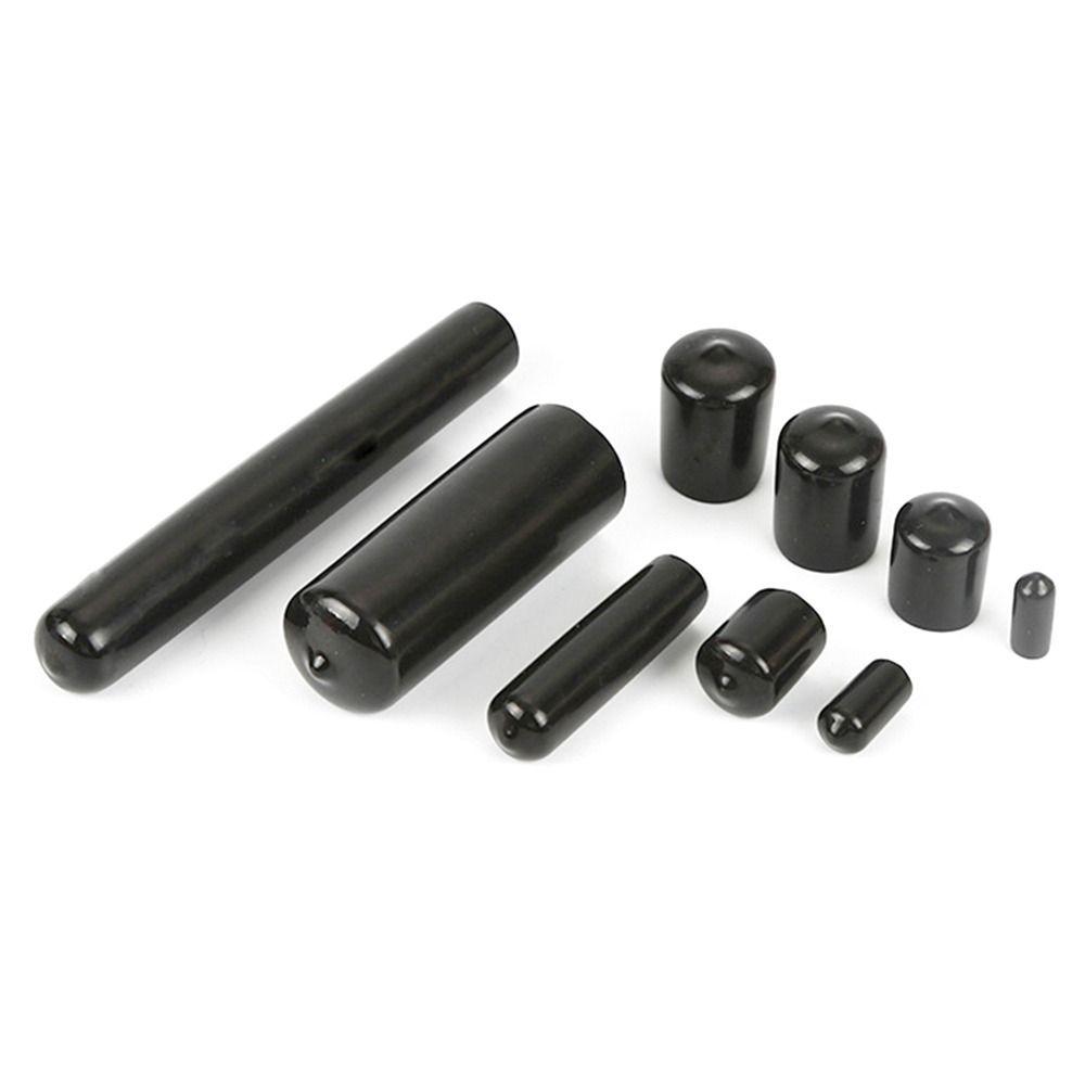 10pcs Durable Protective Lid Silicone Nut Seal Sleeve Stopper Plug Thread Protection Rubber Cap
