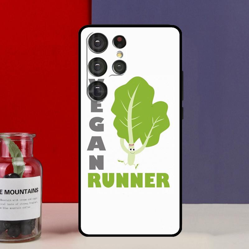 GO VEGAN Чехол для Samsung Galaxy S25 Ultra S9 S10 S20 S21 S22 Plus S23 Ultra S24 FE