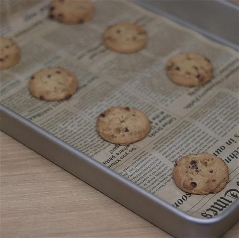 Parchment Paper Baking Tools Food Grade Grease Paper Bread Sandwich Burger Fries Wrappers Cookie Oilpaper 5 Meters Baking Tools