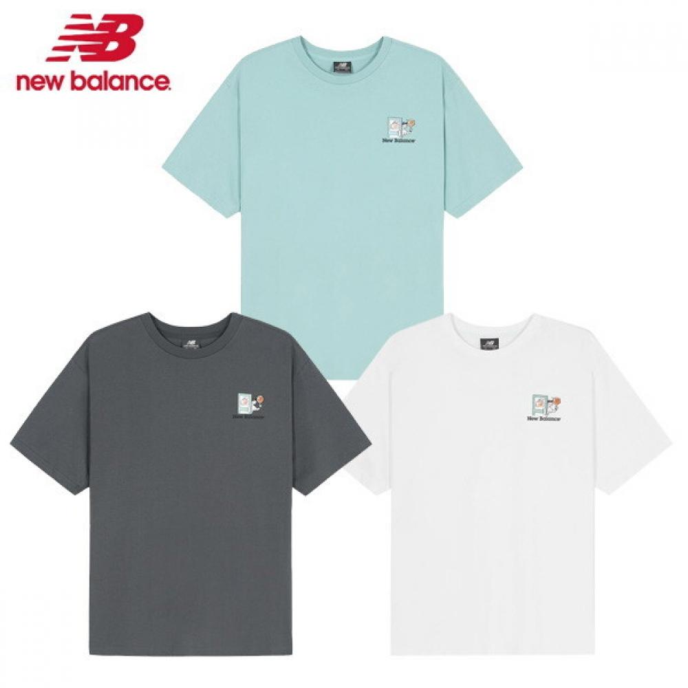 New Balance Uni Nb Boy Basketball Shop Футболка с коротким рукавом Nbne