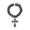 Cross-Border Cyberpunk Rhinestone Beaded Clavicle Necklace