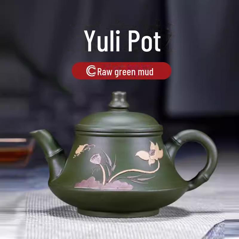 Набор чайников ручной работы из фиолетовой глины Исин – Чайный сервиз в стиле кунг-фу с различными формами чайников (Сертификат включен)