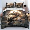 3D Retro Dragon Printed Bedding Sets Exquisite Bed Supplies Set Duvet Cover Bed Comforter Set Bedding Set Luxury Birthday Gift