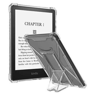 Для Amazon Kindle Paperwhite 5 (2021) Противоударный чехол из ТПУ с поликарбонатной подставкой для освобождения рук
