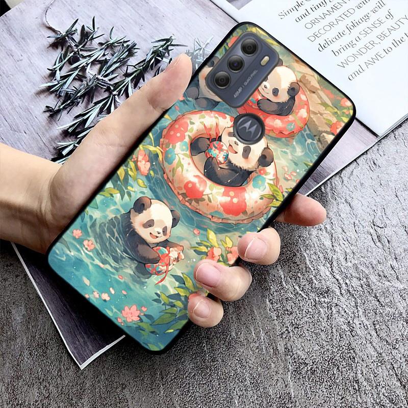 Чехол для телефона Panda для Moto Edge 50 40 Pro Edge 40 30 Ultra Neo Fusion G Power G Stylus G Play E32 E20 E40