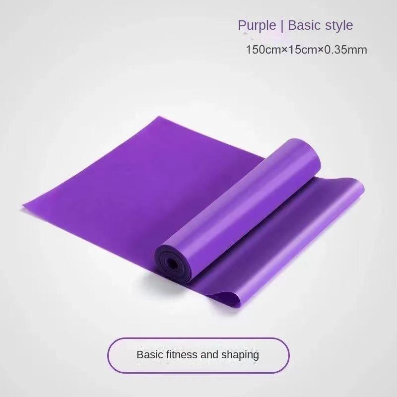 Yoga Tension Strap Elastic Band Sheet Resistance Beginner Professional Open Shoulder Thin Back Workout Stretching