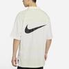 Nike Sportswear Swoosh Logo Contrast Loose-Fit Polo Men Tops Sail DJ5370-110