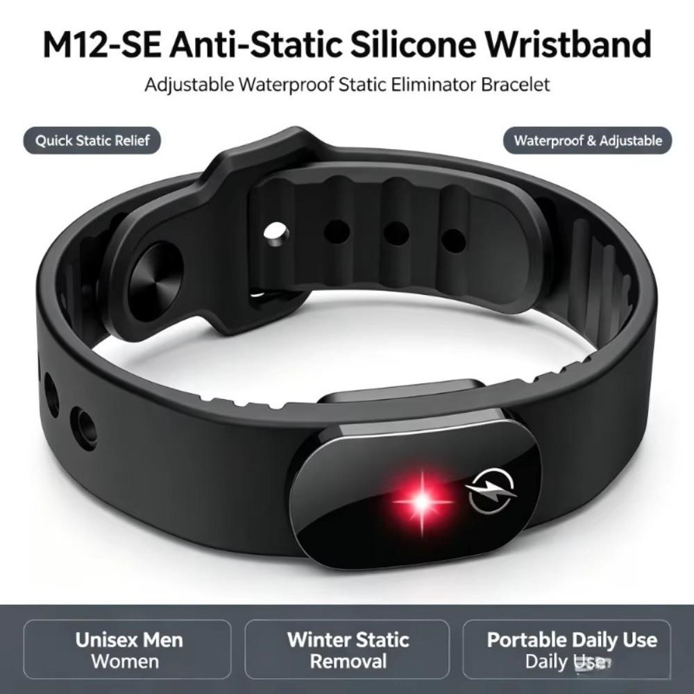 Adjustable Static Eliminator Bracelet Waterproof Human Body Static Eliminator Men