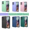 Модный чехол из жидкого силикона однотонного цвета для Moto G87/77/67 Signature Edge 70 Ultra Fusion Lens Ударопрочный защитный чехол