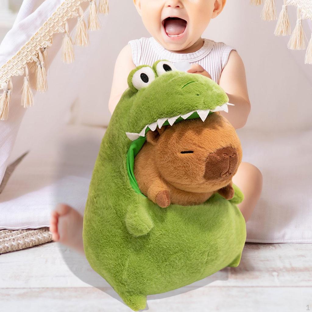 Мягкая игрушка капибара обнимашка милые подарки на день рождения мягкая спальня