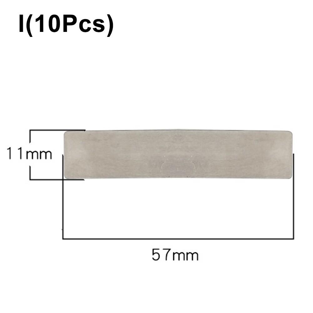 For Air Compressor Pump Head Valve Plate Metal 10Pcs