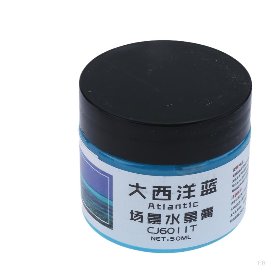 Моделирующая паста для диорам DIY Пейзаж Декорации Портативный Прочный Поделки Легкий Симуляция Воды