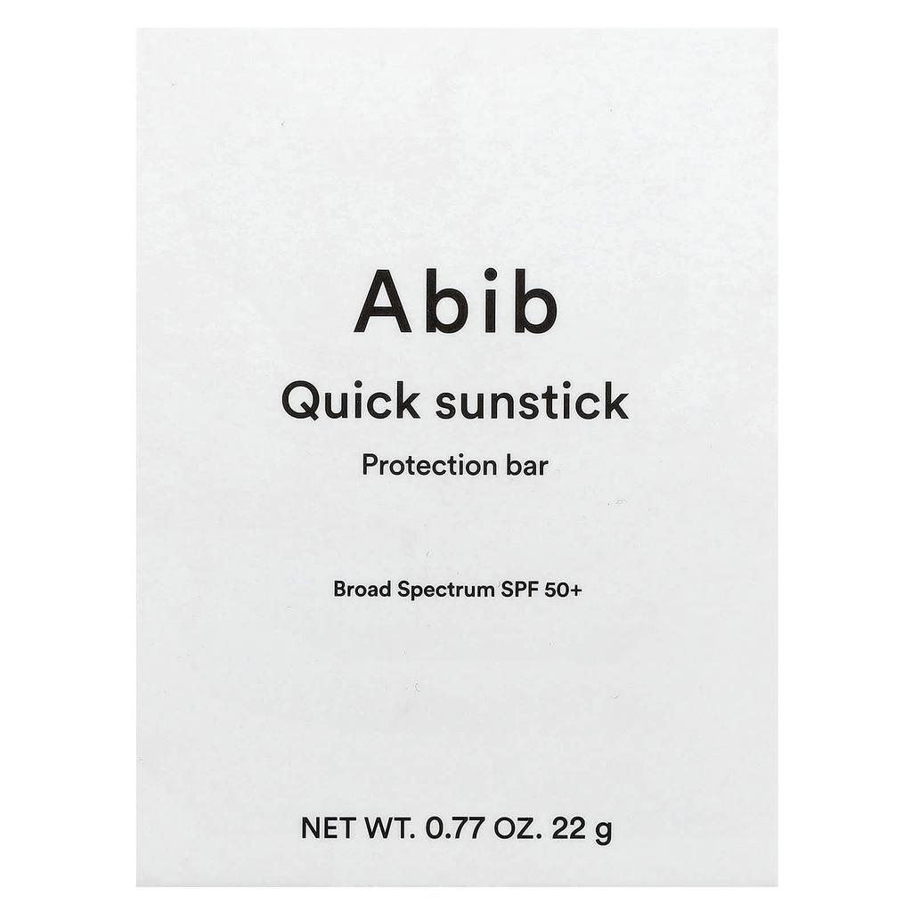 ABIB Быстрый солнцезащитный стик Protect Bar, SPF 50+, 22 г (0,77 унции)